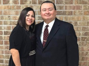 Pastor Longoria and Wife